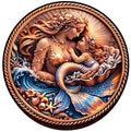 Ocean's Eternal Love Mermaid 1 oz Copper