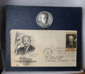1969 Dwight D Eisenhower 92.5 Silver Commemorative Medal 1.25oz ASW