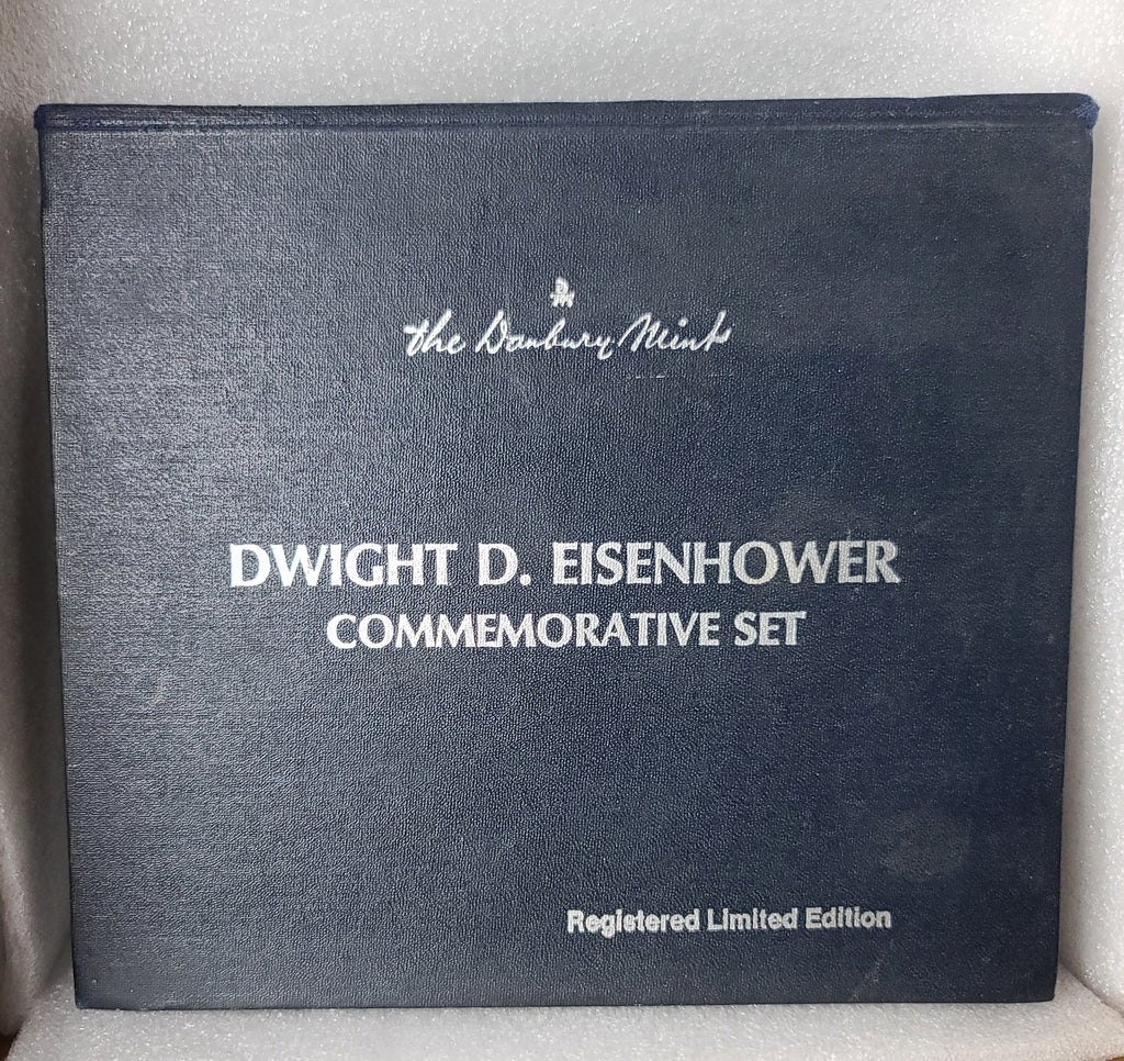 1969 Dwight D Eisenhower 92.5 Silver Commemorative Medal 1.25oz ASW