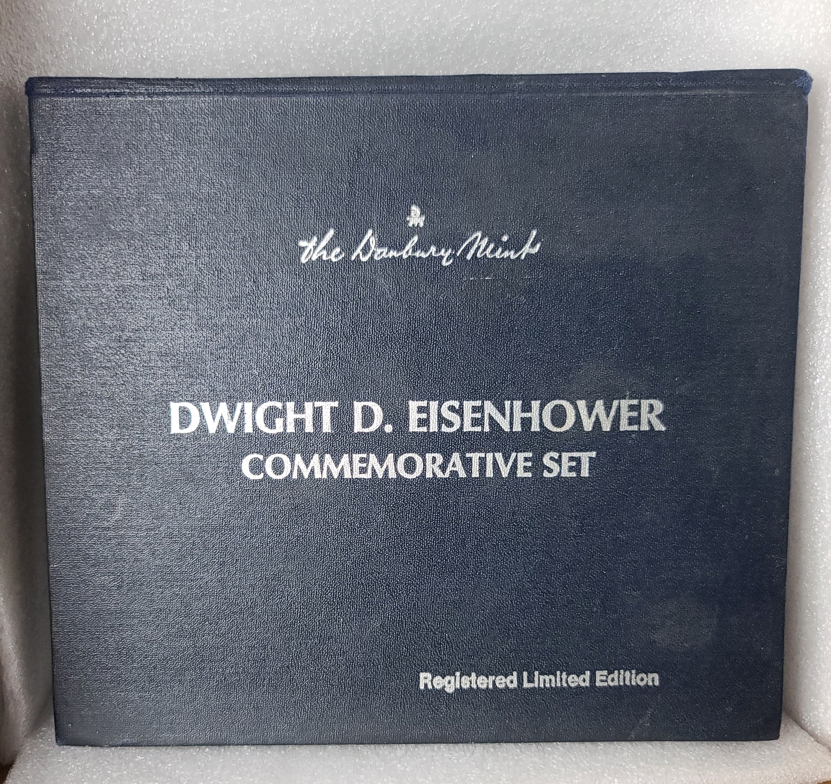 1969 Dwight D Eisenhower 92.5 Silver Commemorative Medal 1.25oz ASW