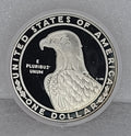 1983 UNITED STATES LOS ANGELES 23RD OLYMPICS OLD PROOF SILVER DOLLAR COIN
