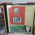 1990's Commemorative Coin & Stamp JFK Kennedy Half Dollar & Stamp 1992