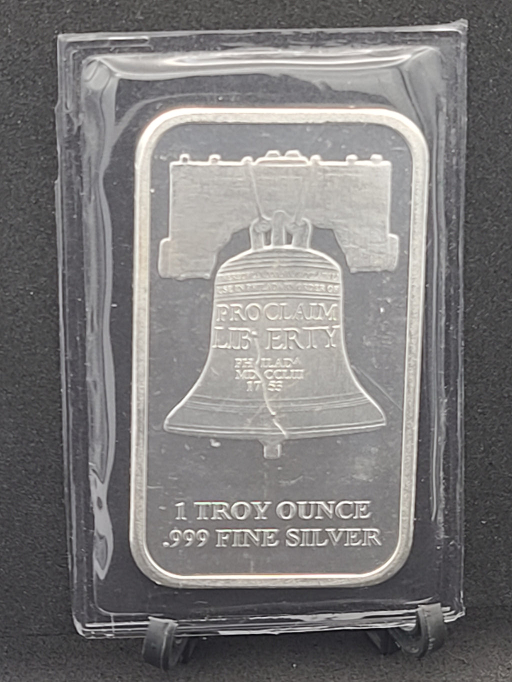 1 TROY OZ BAR .999 SILVER SD Bullion Mint "We The People" Liberty Bell Sealed