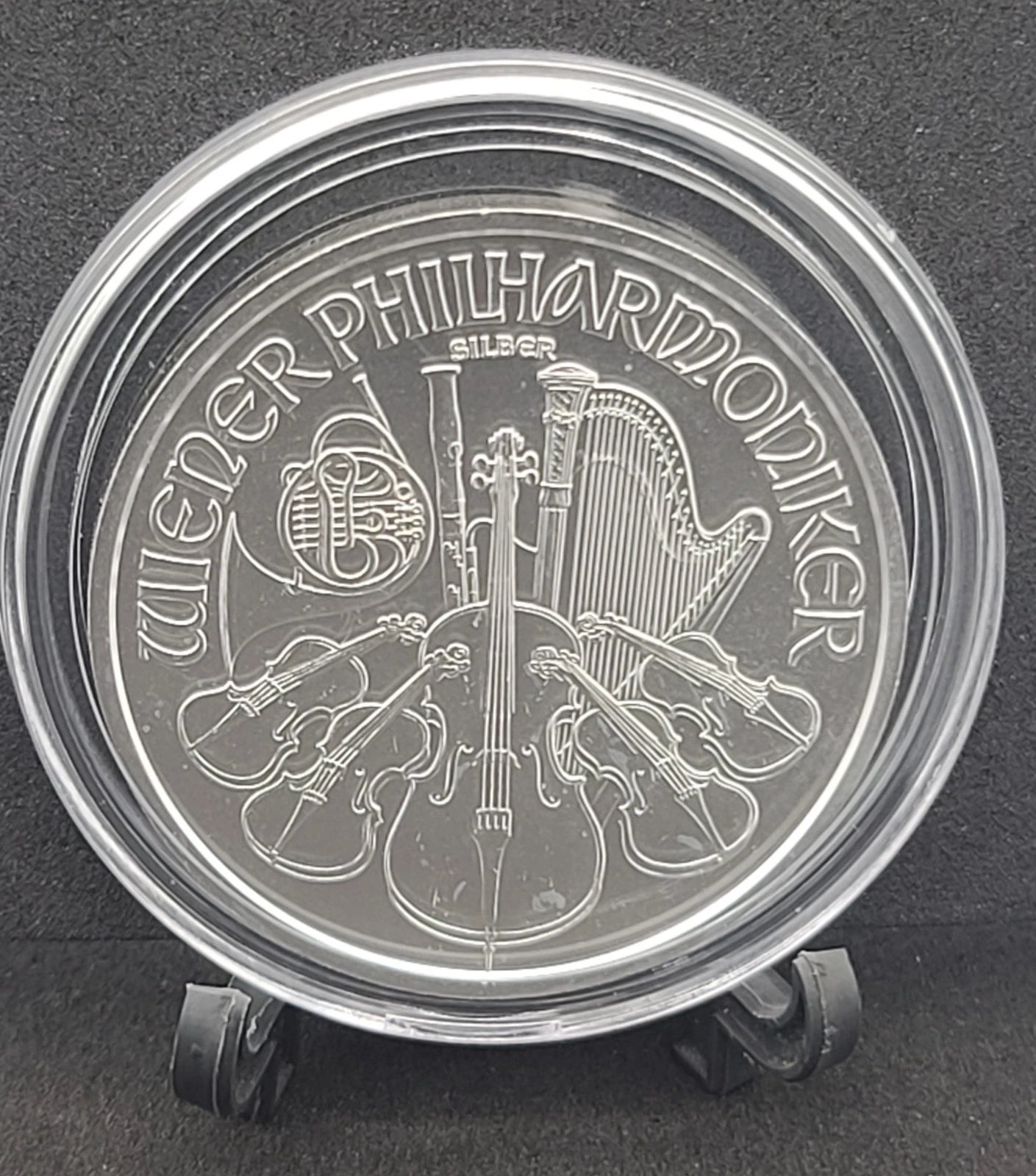 2014 Austria 1,50 Euro Silver Unze Philharmonic 1 Oz Silver - Lots of Luster