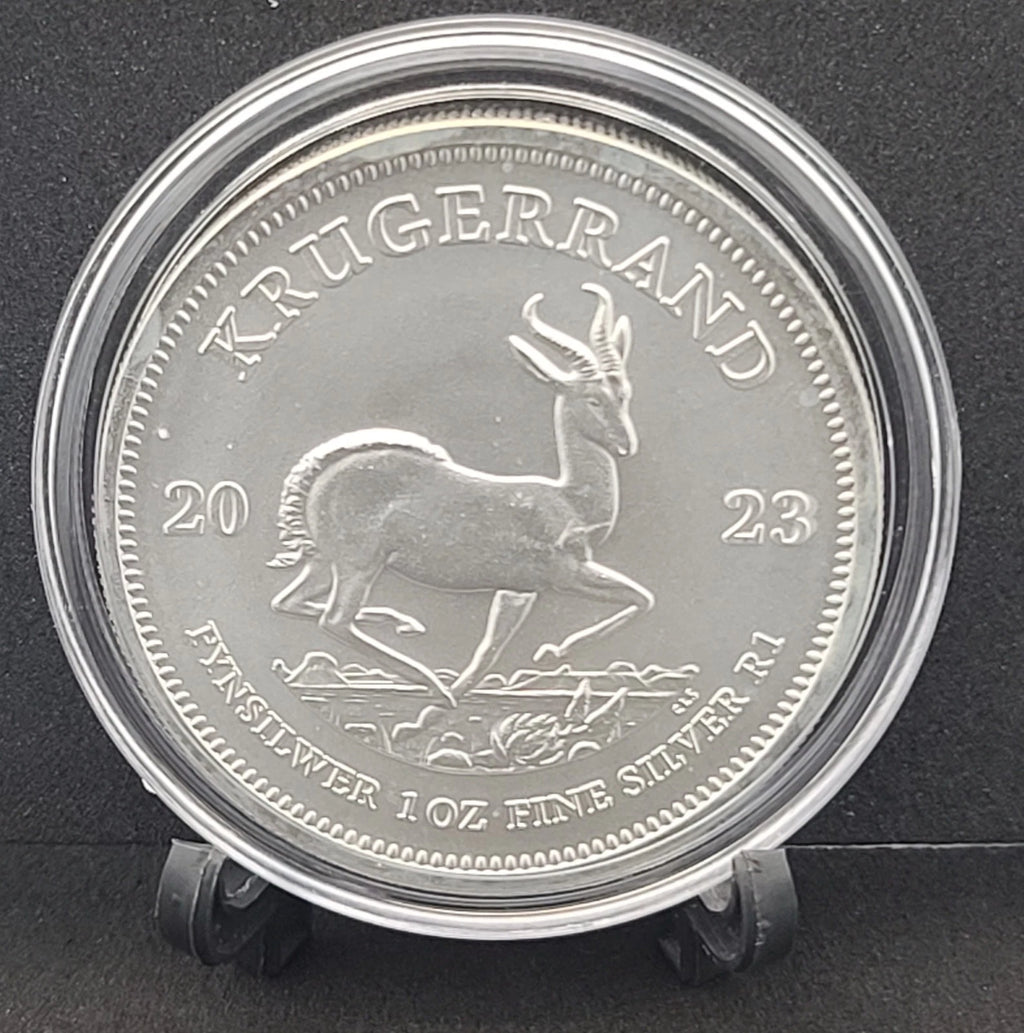 2021 Krugerrand Silver 1 oz coin South African Mint 2021 Krugerrand Capsule