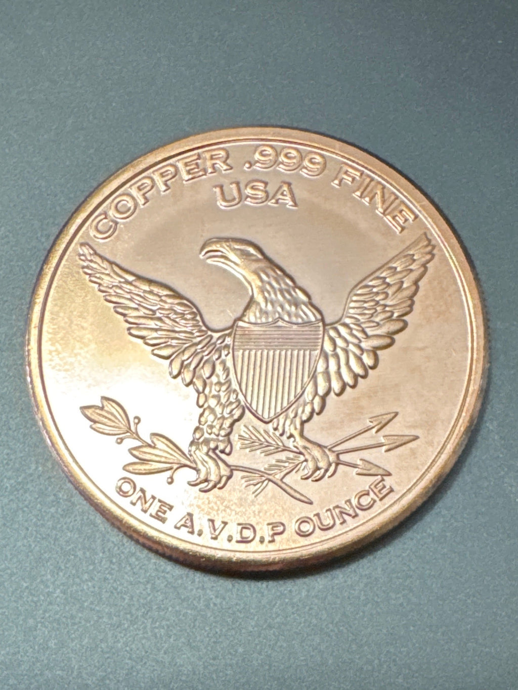 250 USA 1 oz Copper   Round