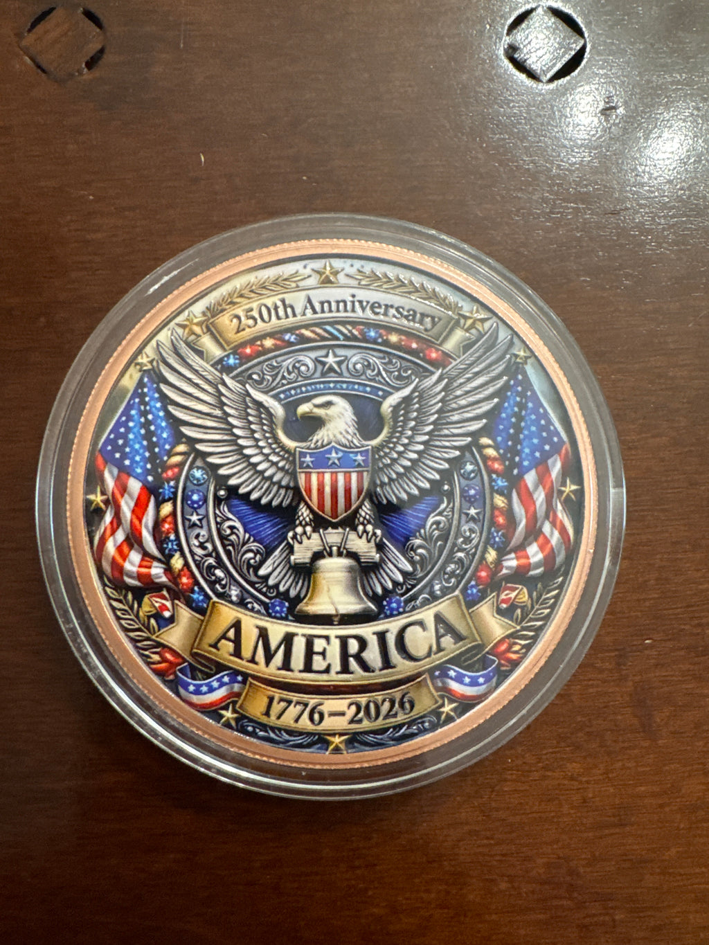 250 USA 5oz Copper — America 250th Anniversary Commemorative Coin