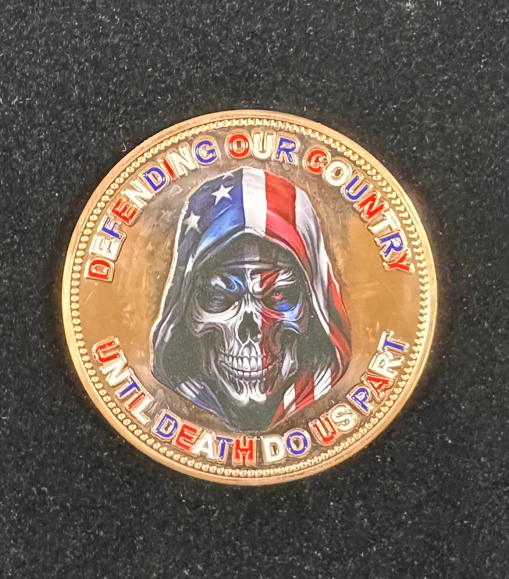 2026 5 Oz .999 COPPER *Defending Our Country One Nation Under GOD COLORIZED