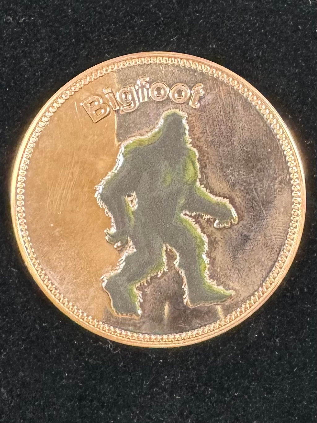 5 Oz .999 Copper Limited Edition Colorized Mythical Creature Set In Capsule