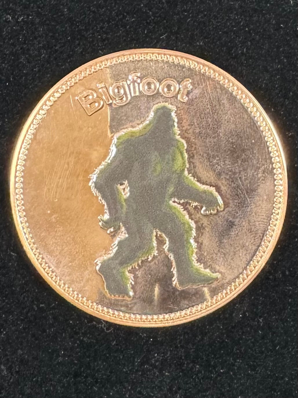 5 Oz .999 Copper Limited Edition Colorized Mythical Creature Set In Capsule