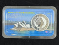 2001 Australia 1 Oz .999 Fine Silver Kookaburra $1 in Littleton Holder