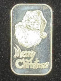 SilverTowne Merry Christmas ST-18V Silver Art Bar P1719