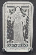 PAMP Suisse Lady of Justice 1 oz .999 Silver Bar