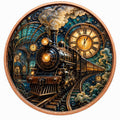 Time Traveler Express Train Ultra High Relief Copper Coin 5oz .999