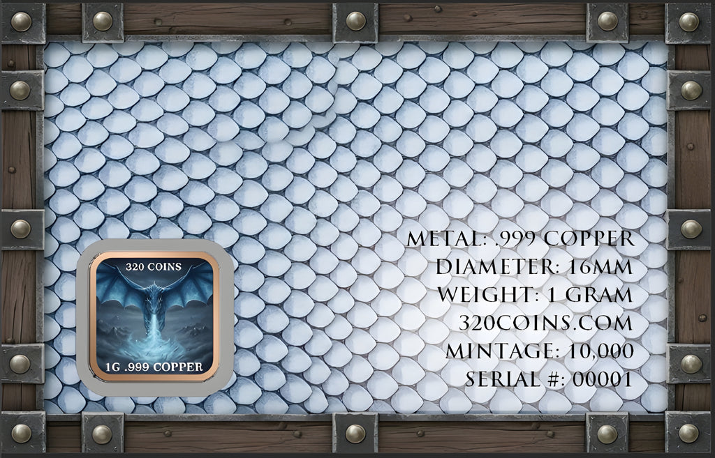Ice Dragon 1g Copper Card