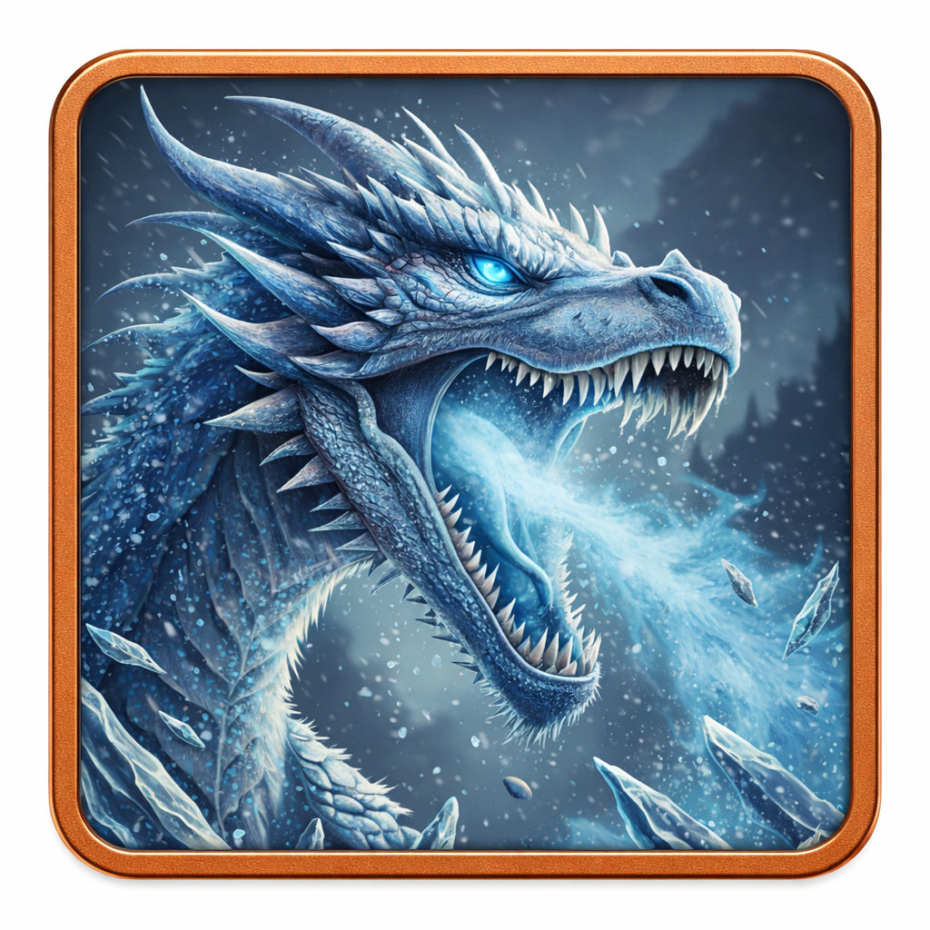Ice Dragon 1g Copper Card